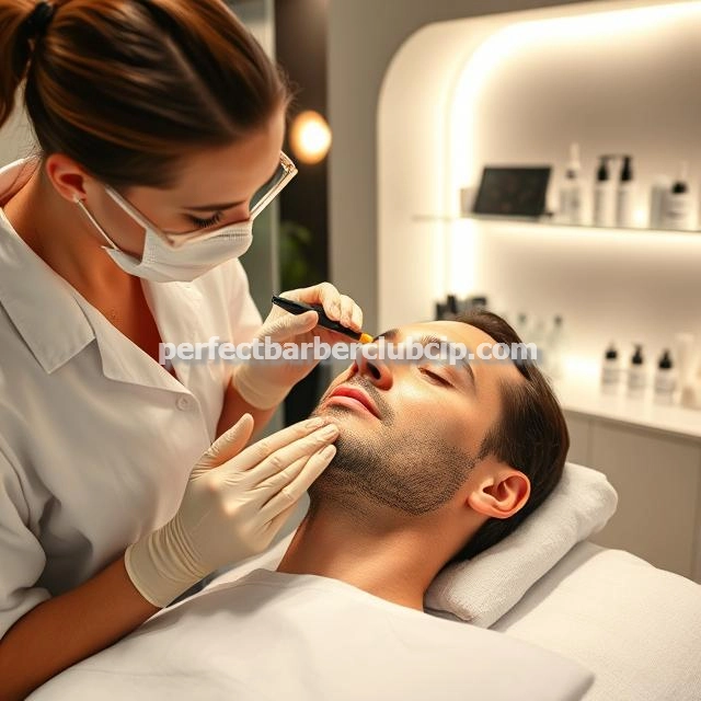 گریم داماد با استایل شیک و اصلاح کامل صورت در مشهد